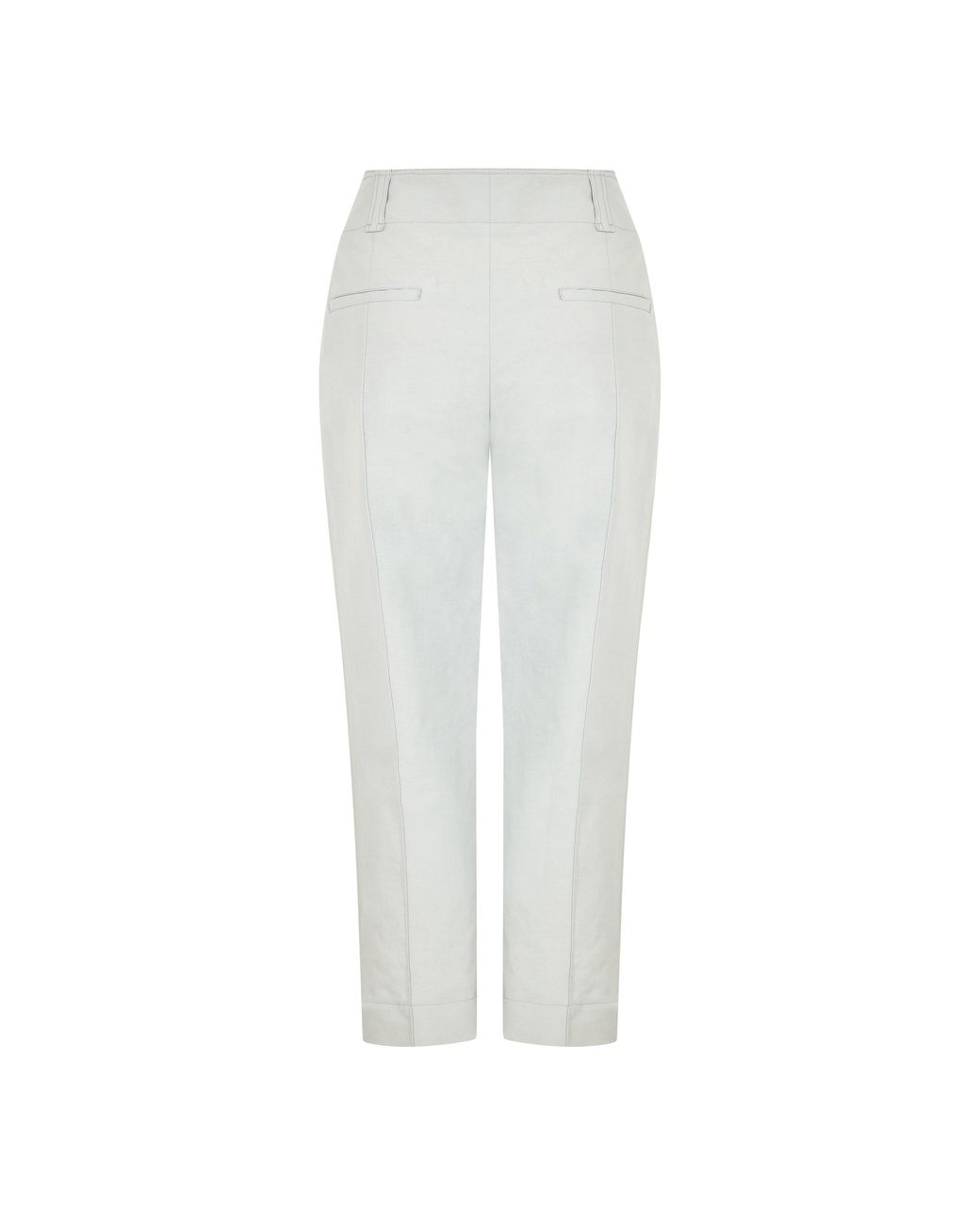 Chloé White Slim-Fit Tailored Pants