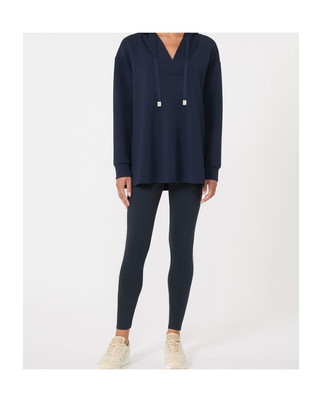 Weekend by Maxmara Blue Technical Jersey Leggings