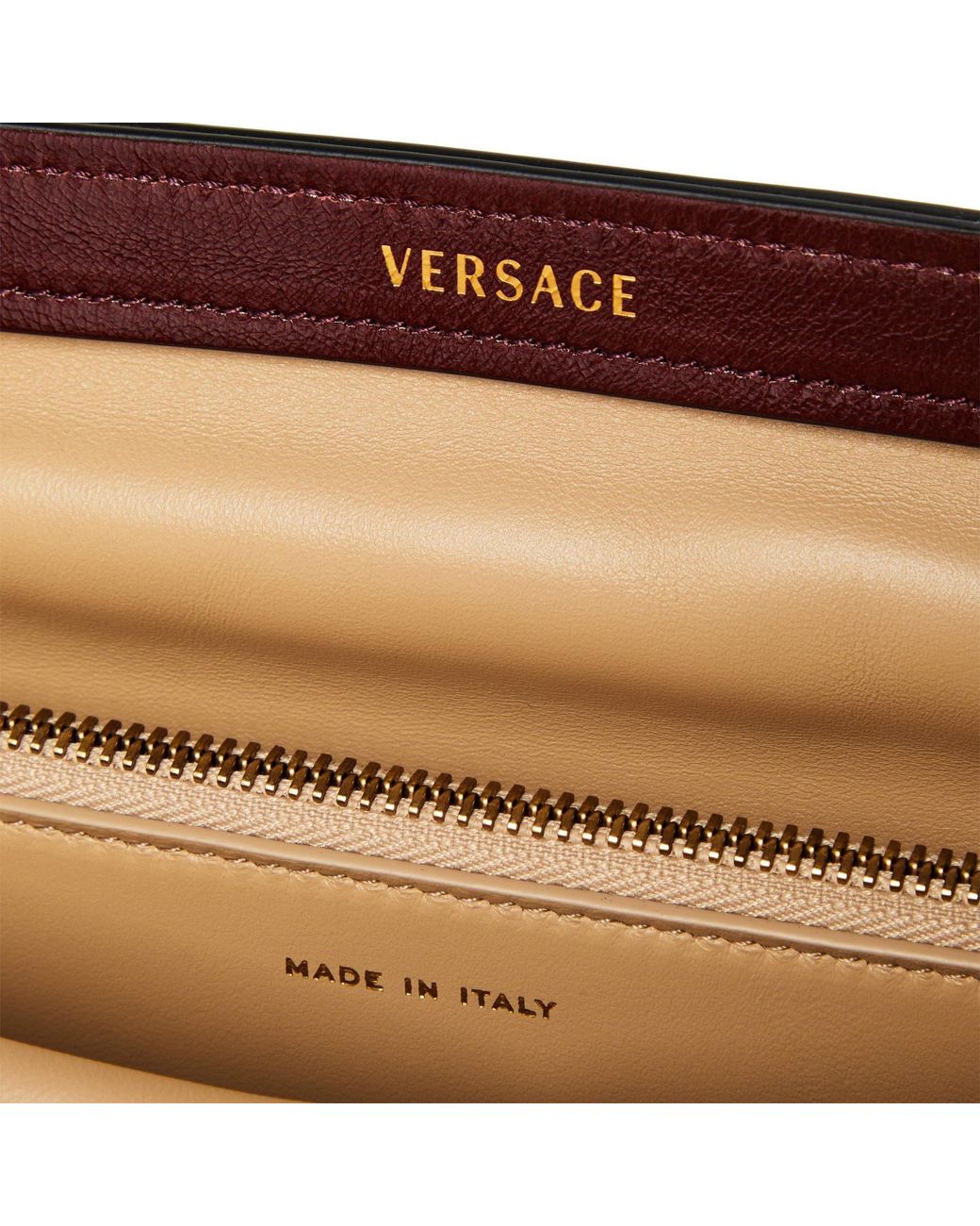 Versace Black Solid Color Shoulder Bag