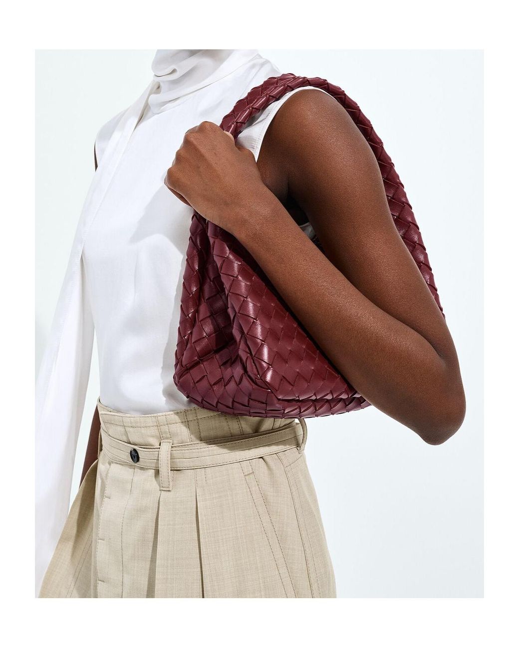 Bottega Veneta Red Small Campana