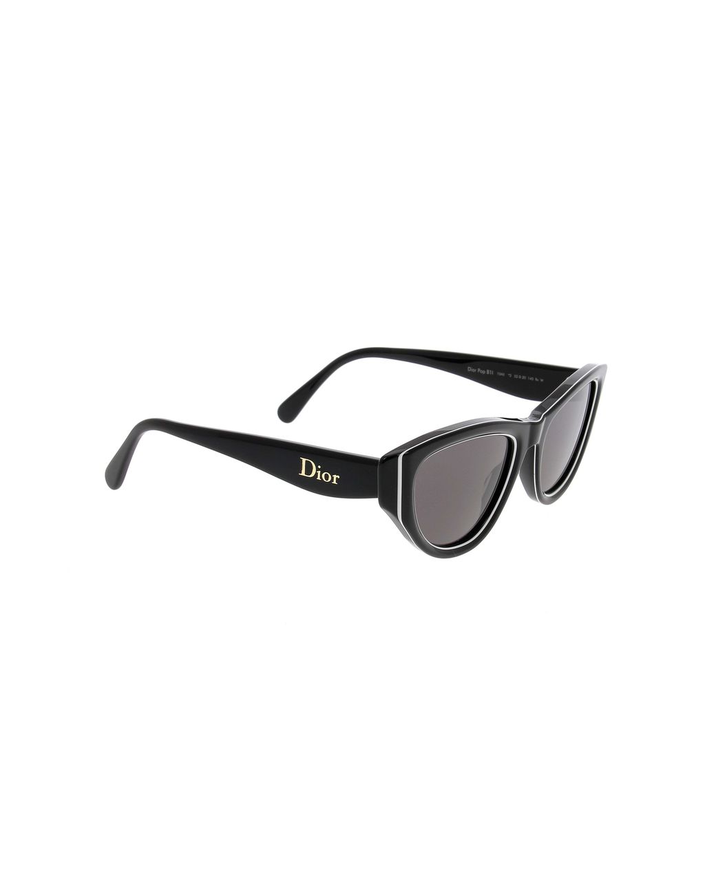 Dior White Eyewear Pop B1I Butterfly Frame Sunglasses for men