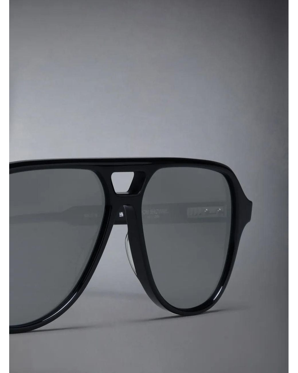 Thom Browne Multicolor Eyewear Pilot Frame Sunglasses for men