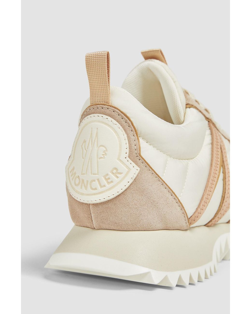 Moncler Natural Pacey Lace-Up Trainers