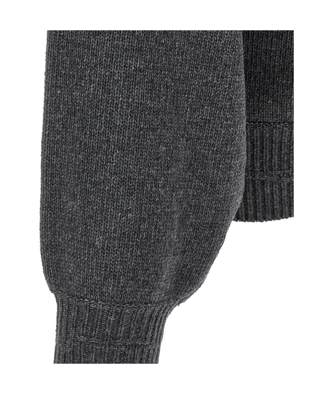 MM6 by Maison Margiela Blue Knitted Dress