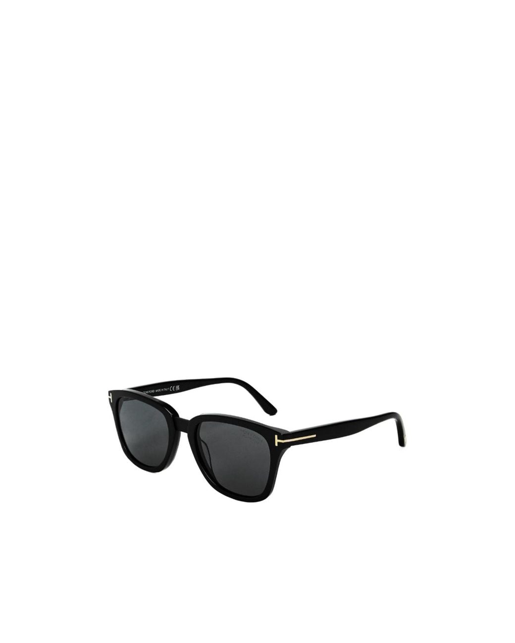 Tom Ford Metallic Frame-Style Sunglasses With A Rectangular Shape for men
