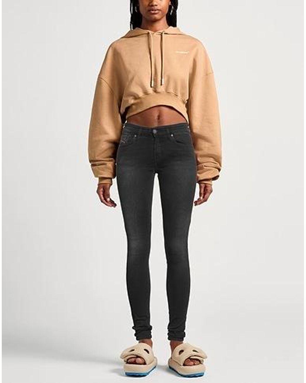 DIESEL Black Slim-Fit Jeans