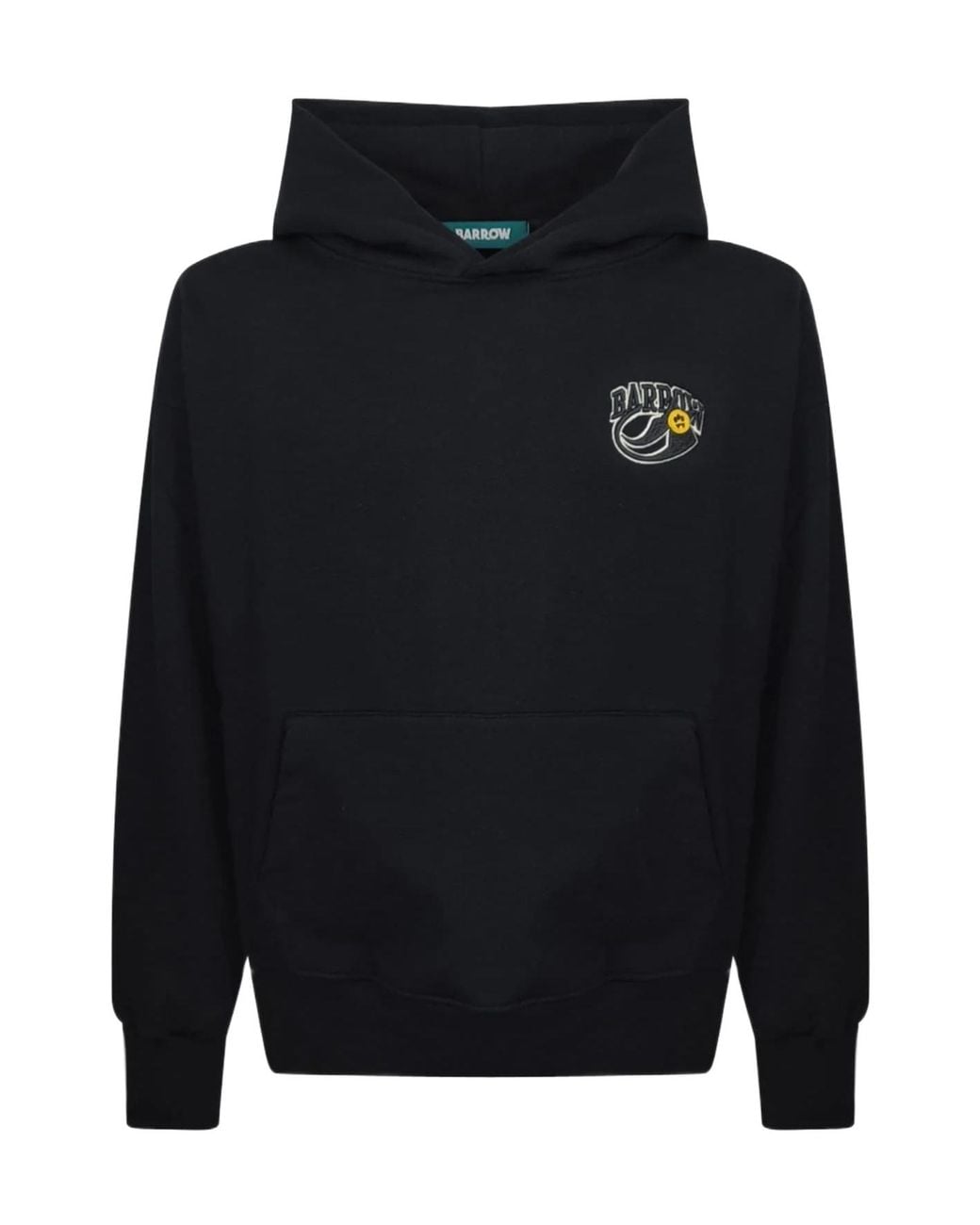 Barrow Blue Bear Printed Hoodie for men