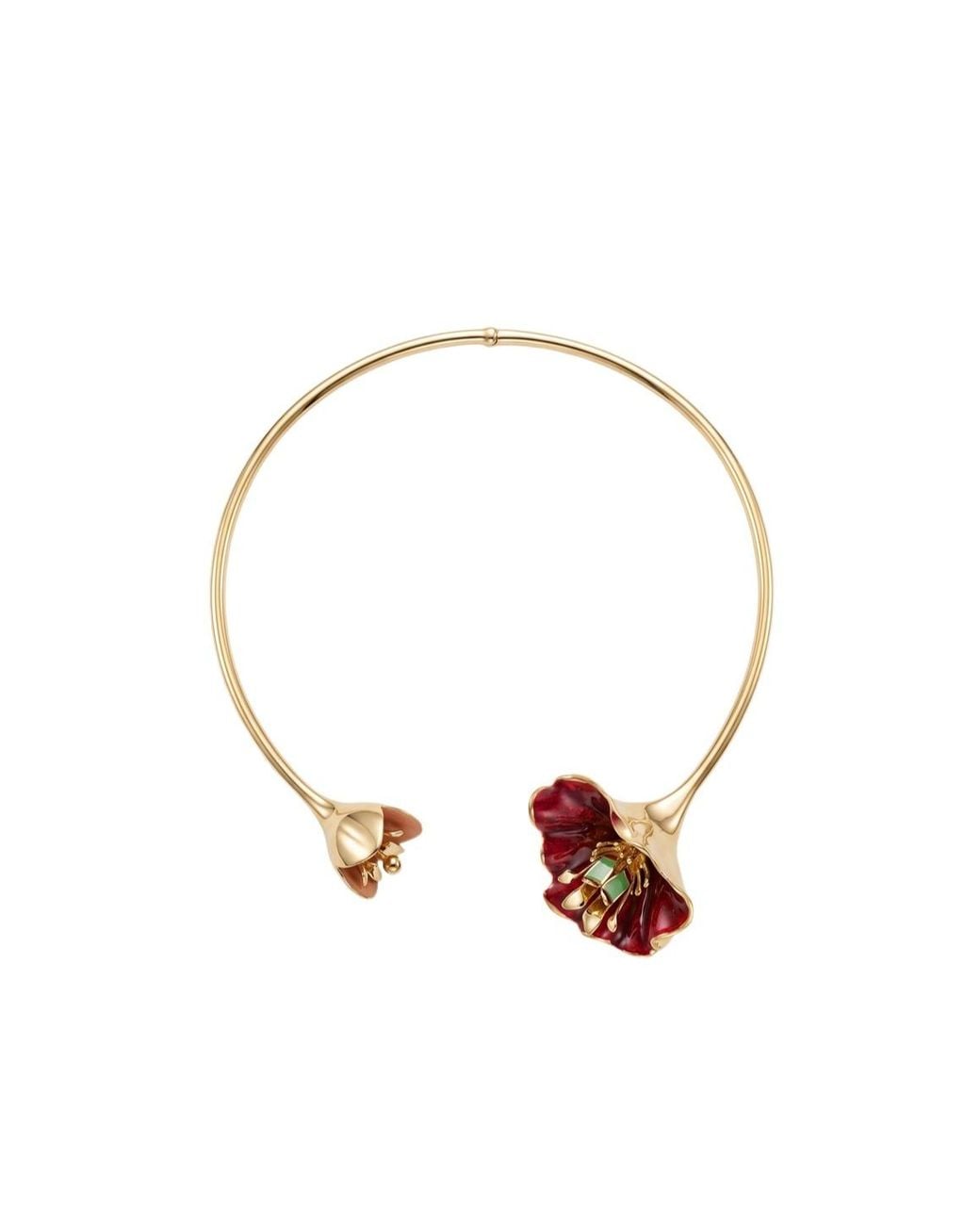 Rabanne White Open-Ended Necklace
