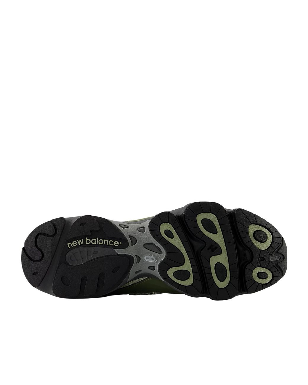 New Balance Green 1000 Lace-Up Sneakers for men
