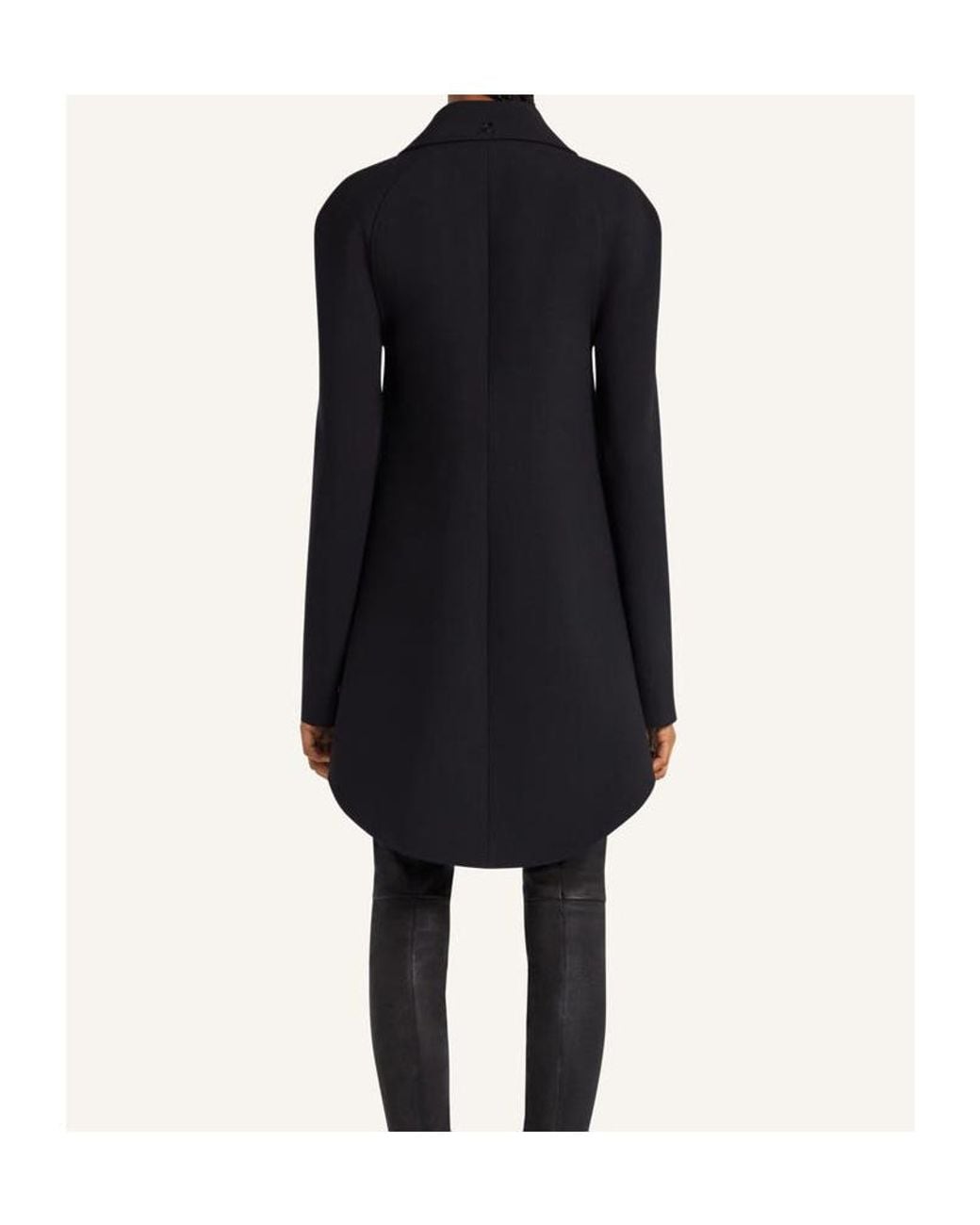 Courreges Blue Courrèges Circle Heritage Coat
