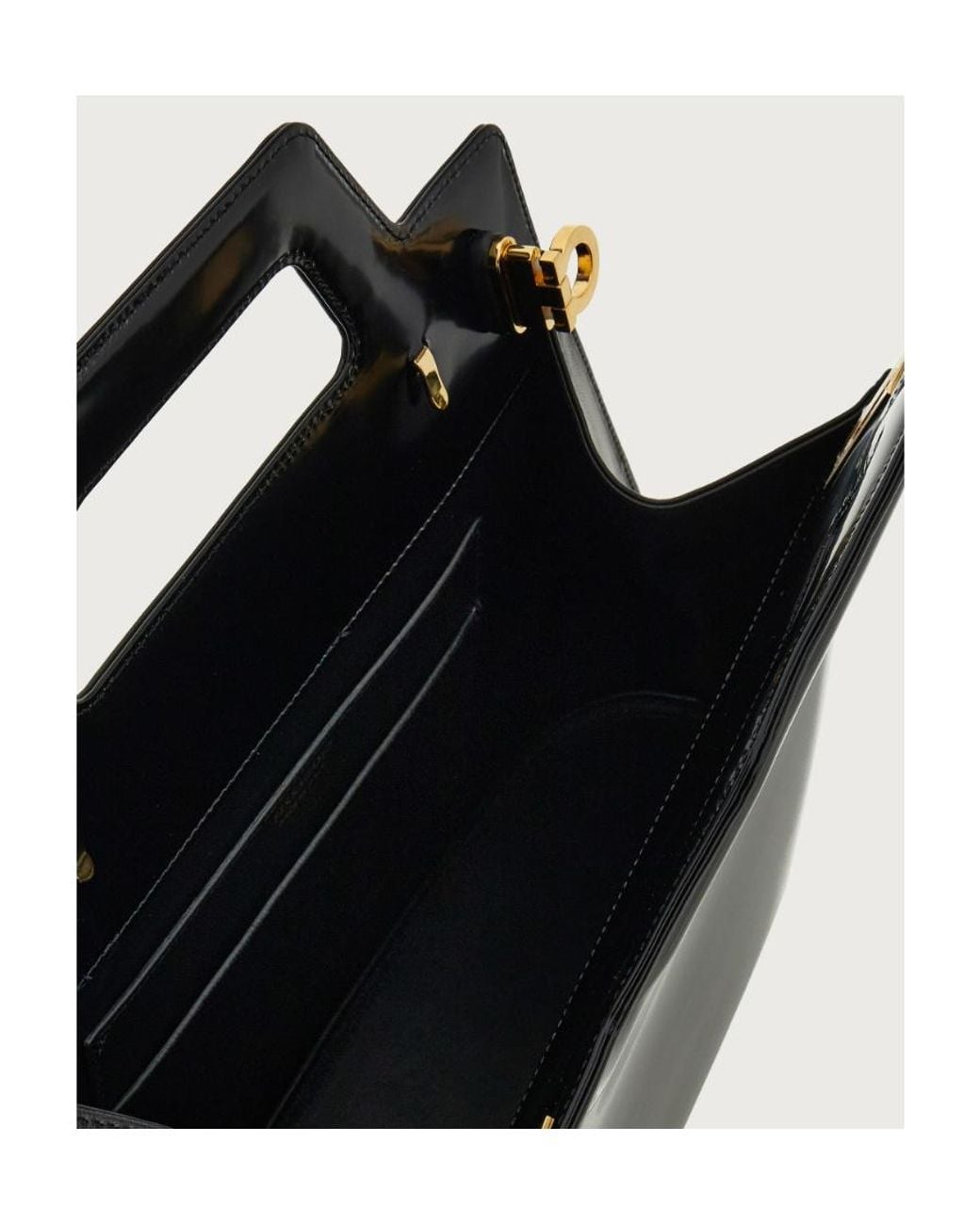 Ferragamo Black Wanda Handbag