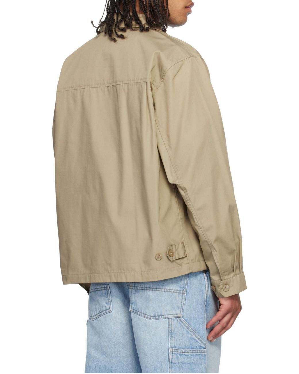Carhartt Natural Postal Zip-Front Jacket for men