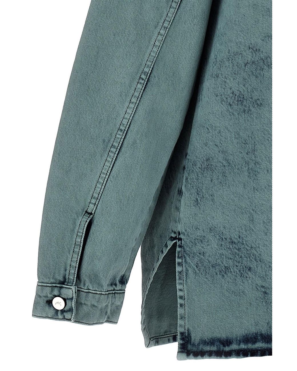 A_COLD_WALL* Blue 'Bleached Overdyed' Shirt for men