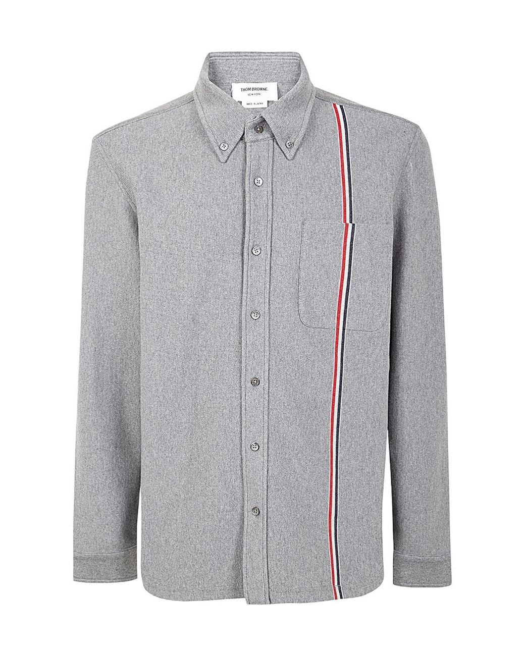 Thom Browne Gray Buttoned Jacket for men