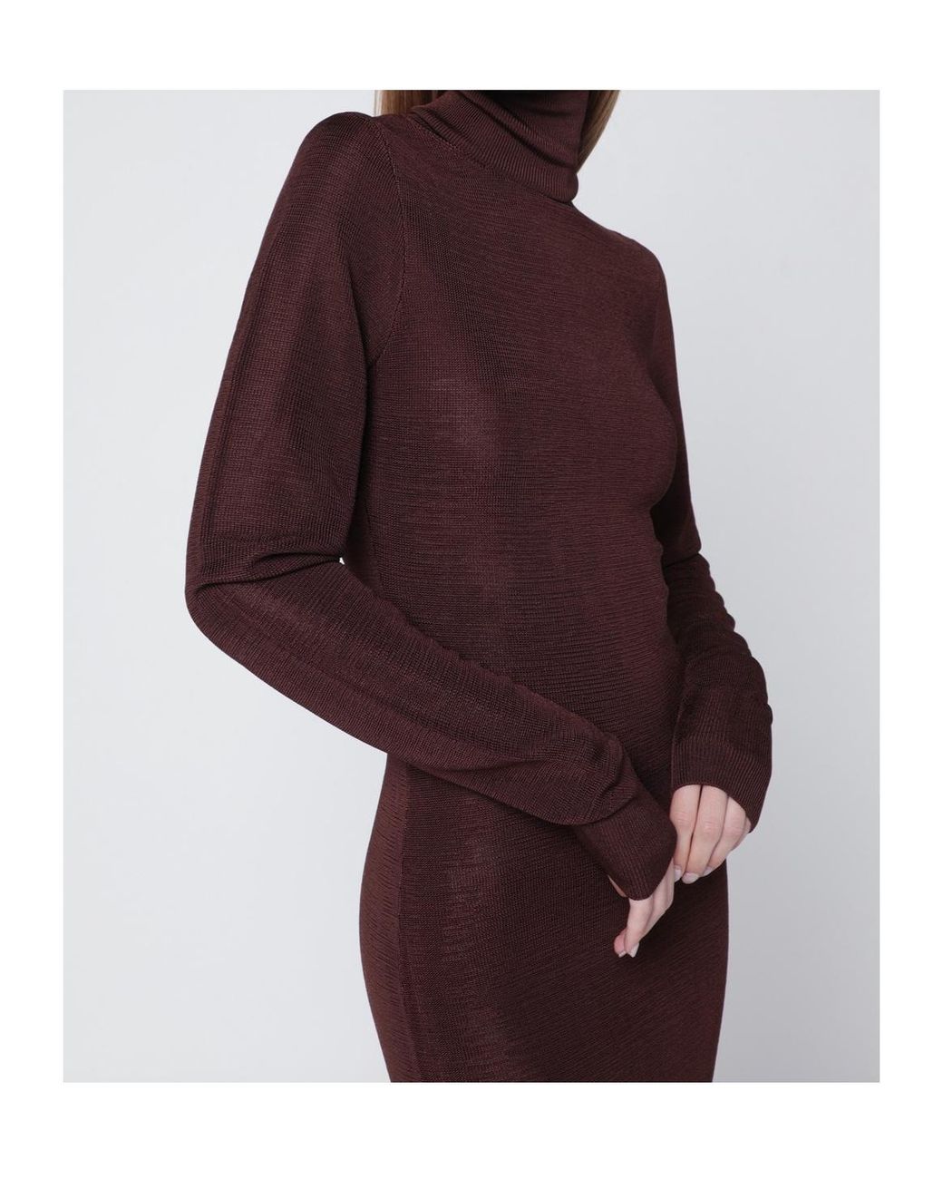 Entire studios Red Turtleneck Dress