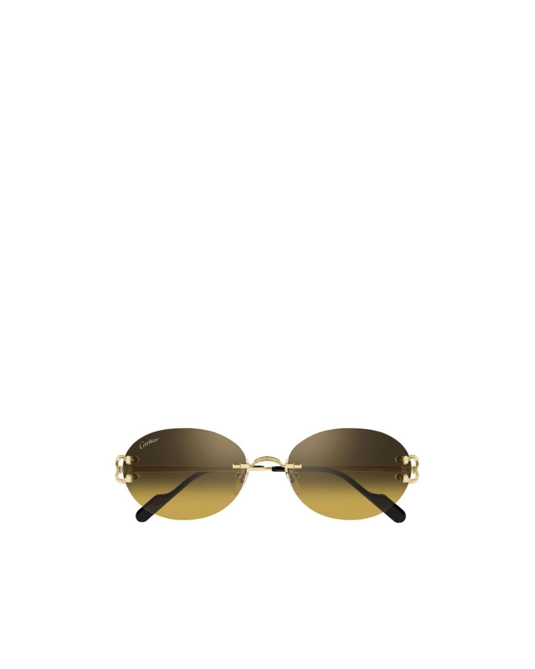Cartier Multicolor Round Frame Sunglasses for men