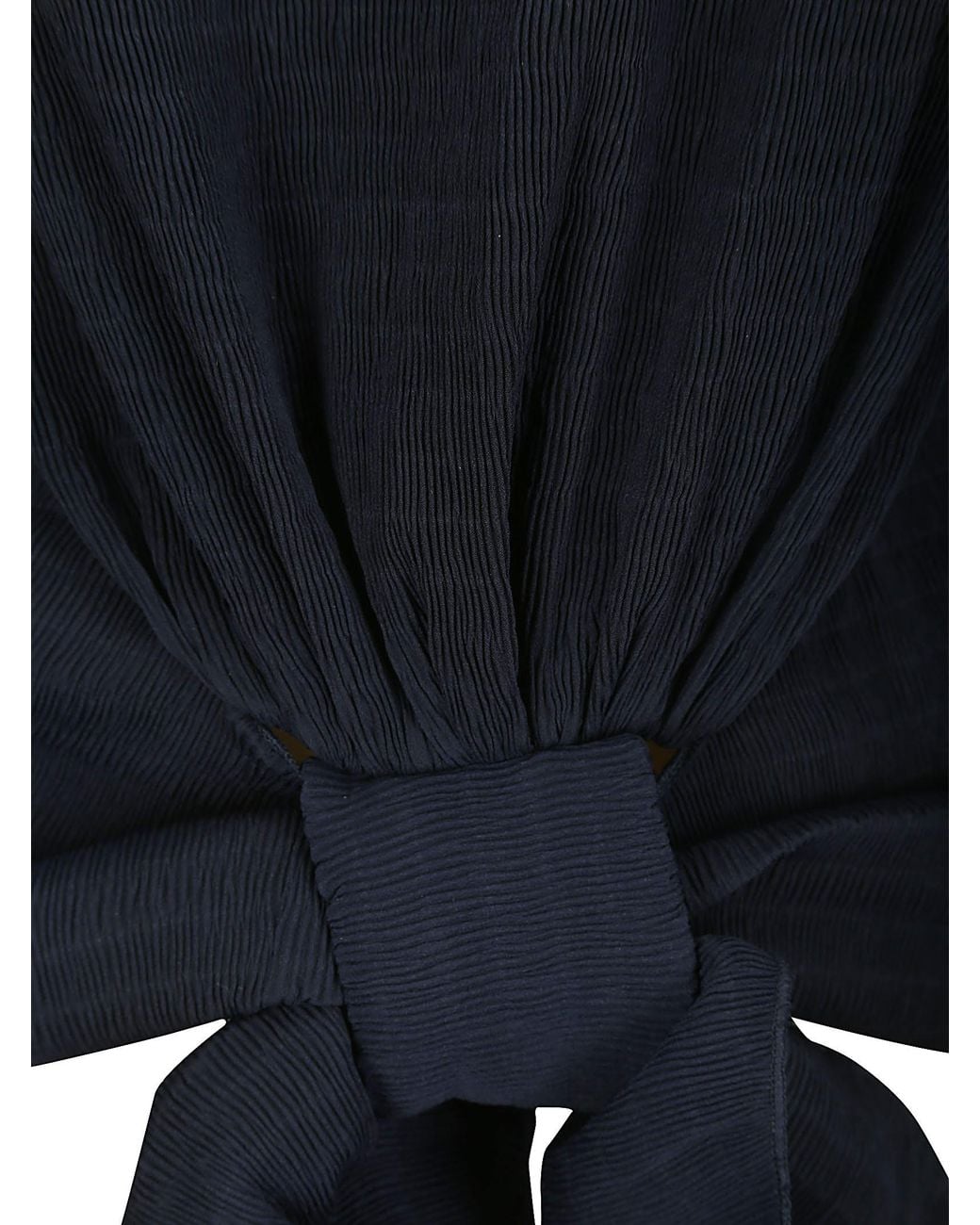 J.W. Anderson Blue Jw Anderson Knotted Strap Top