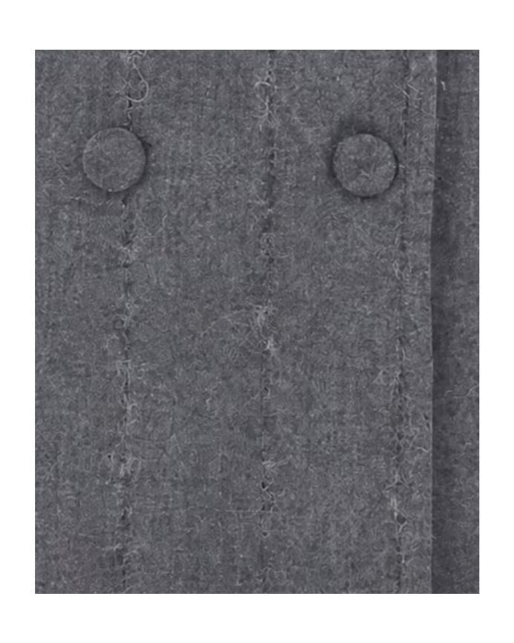 Fabiana Filippi Gray Double Breasted Jacket