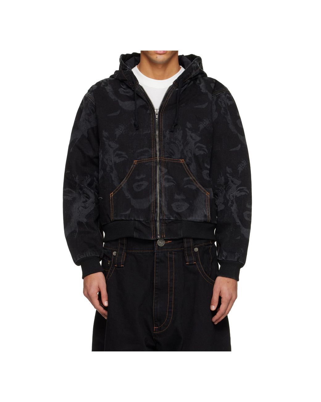VAQUERA Black Marilyn Denim Jacket for men