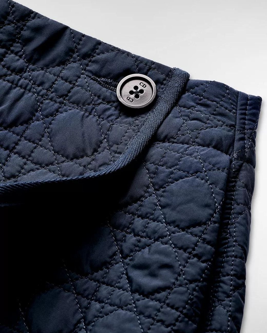 Dior Blue Macrocannage Skort