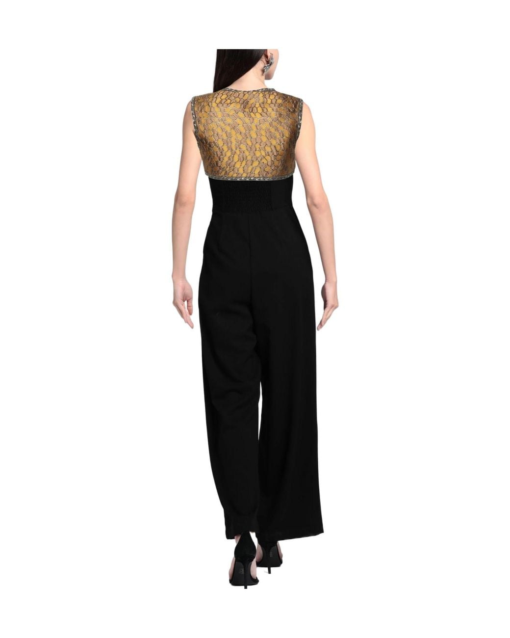 Dolce & Gabbana Brown Colorful Sleeveless Vest