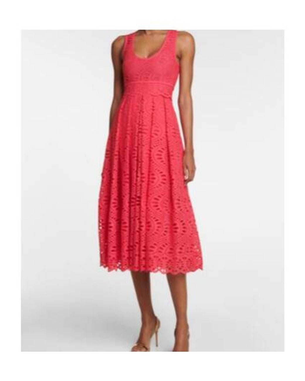 Giambattista Valli Pink Midi Dress