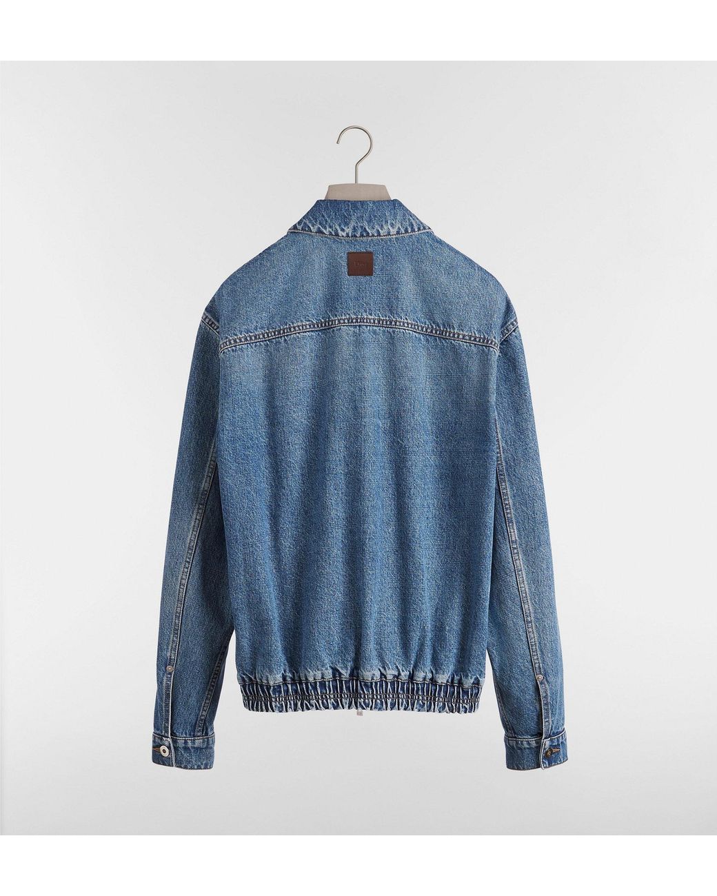 Dior Blue Zipped Jacket for men