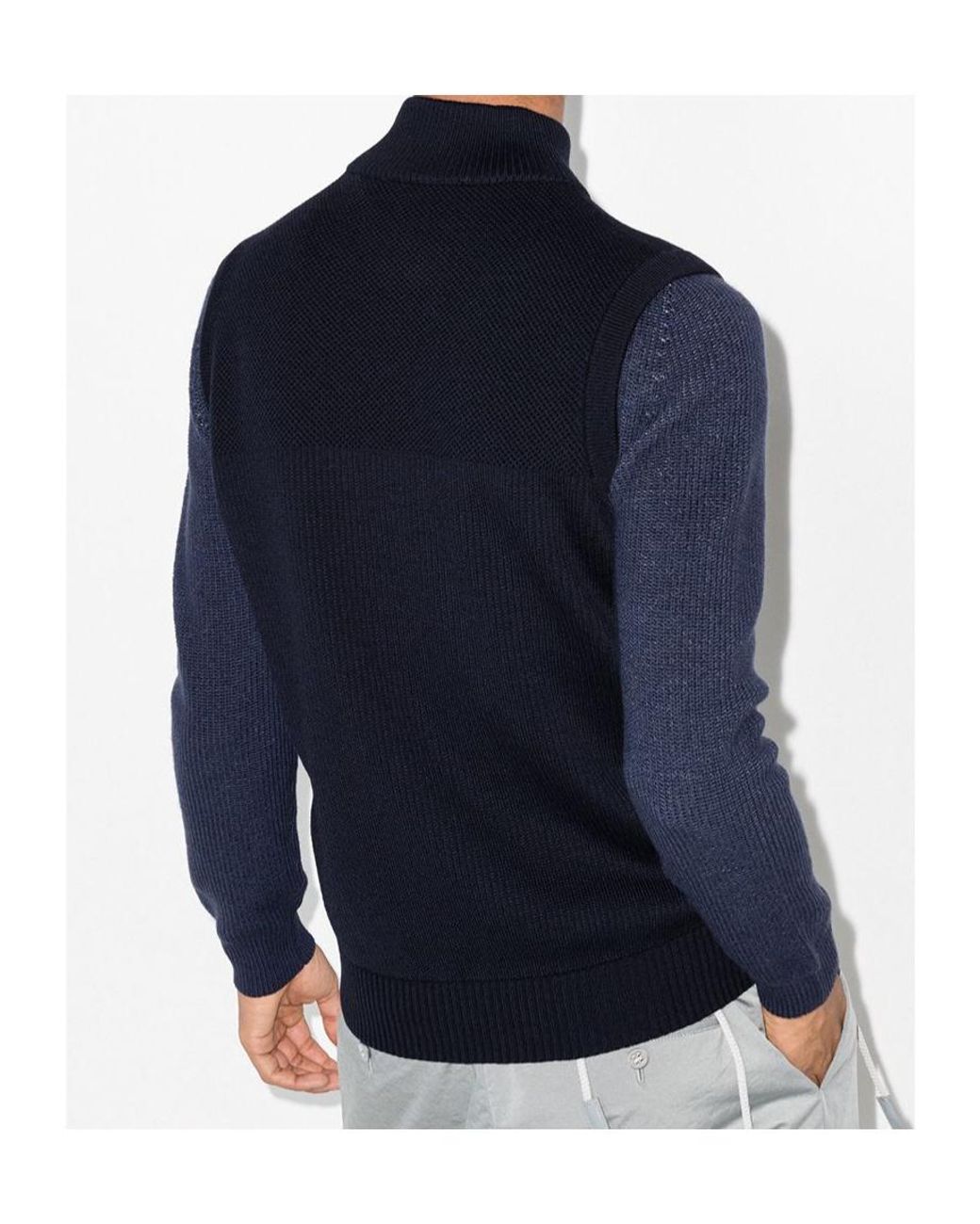 Canada Goose Blue Hybridge Zipped Padded Gilet for men