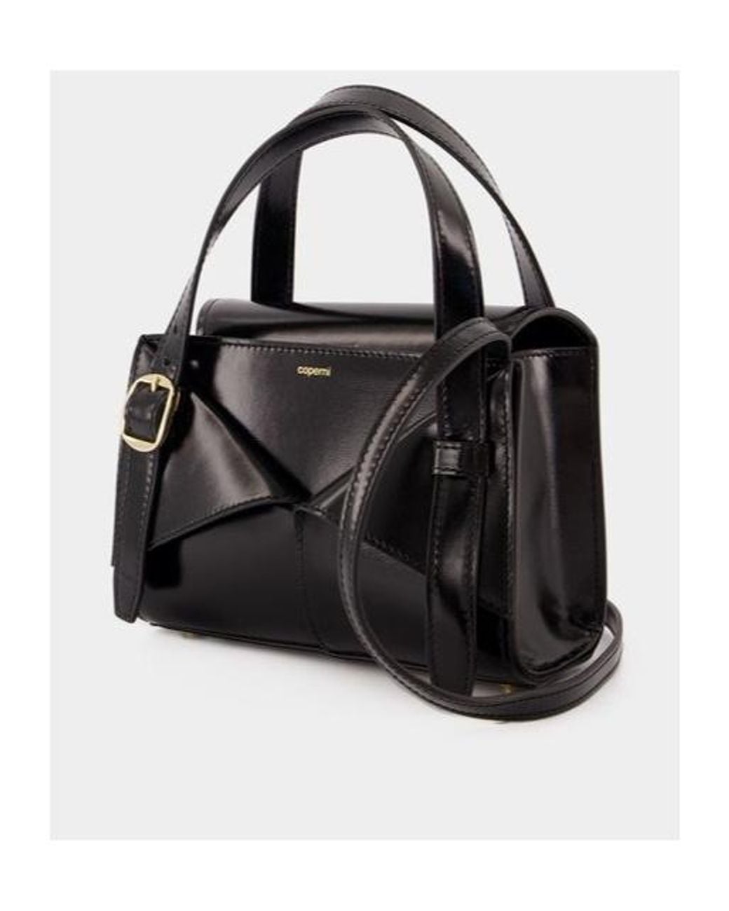 Coperni Black Mini Belt Cabas Tote Bag