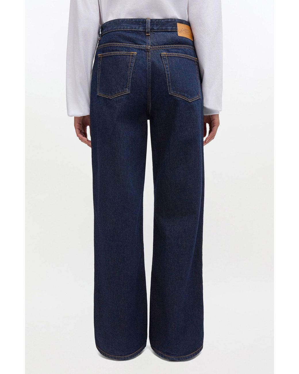 Ganni Blue Lari Jeans