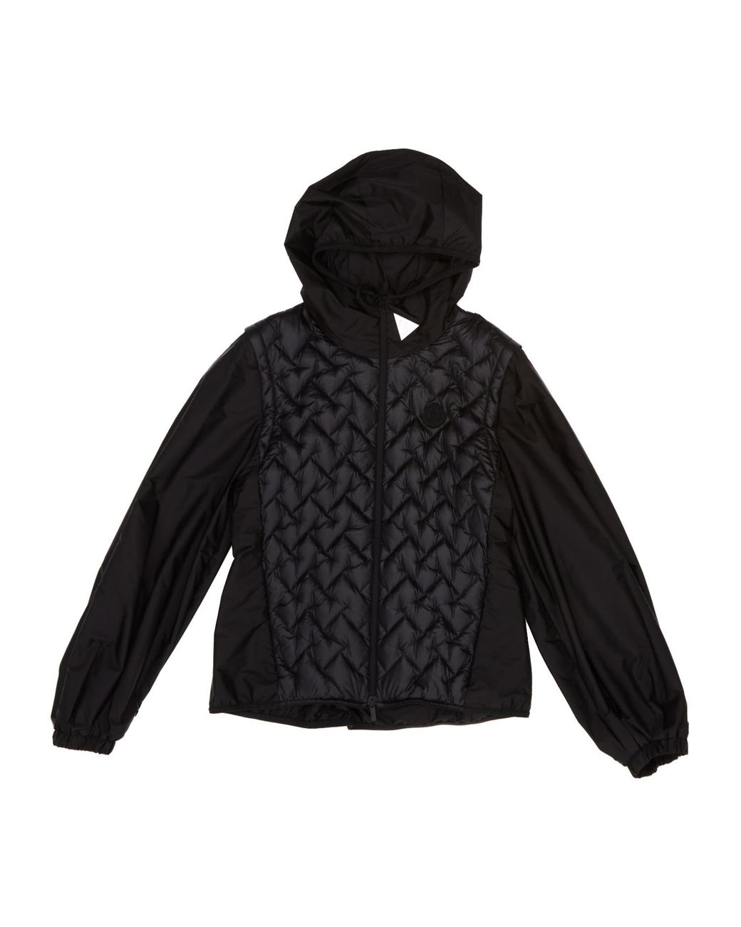 Moncler Black Mirage Packable 2-In-1 Short Down Jacket