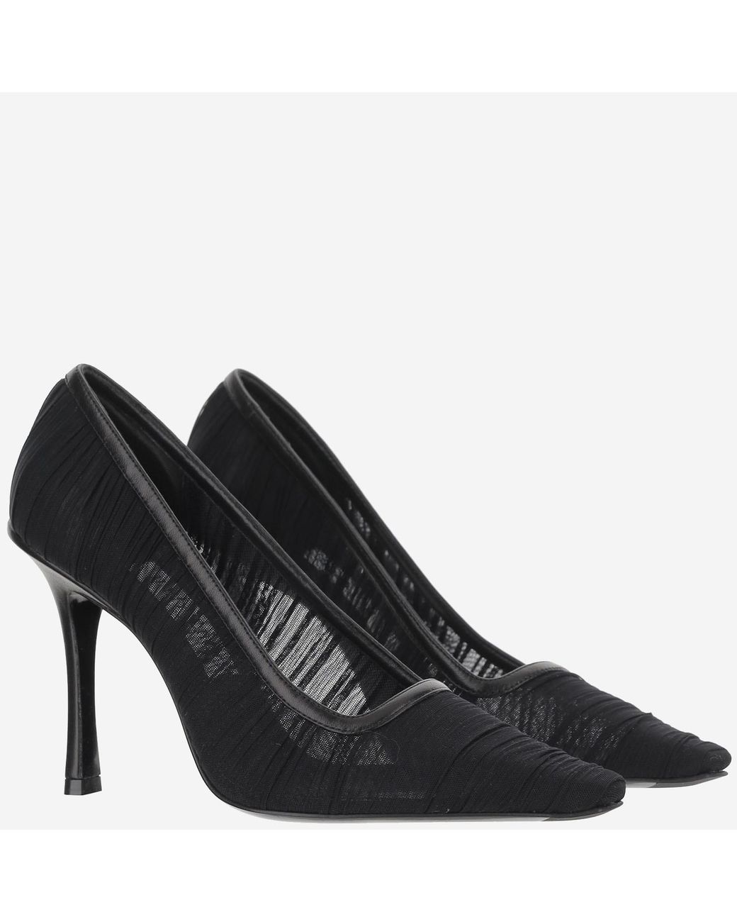 Jimmy Choo Black 100Mm Lotta Pumps