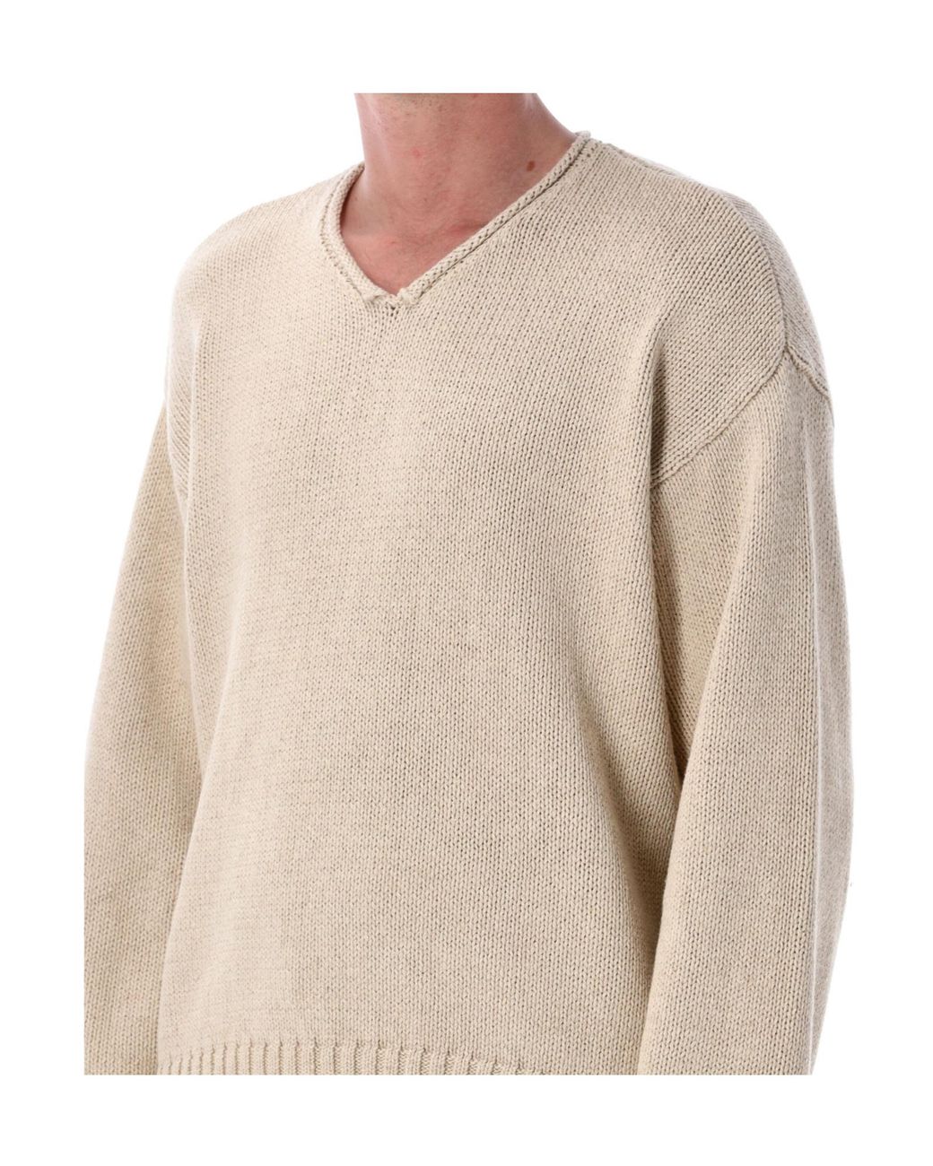 Stussy Natural Long-Sleeved Pullover for men