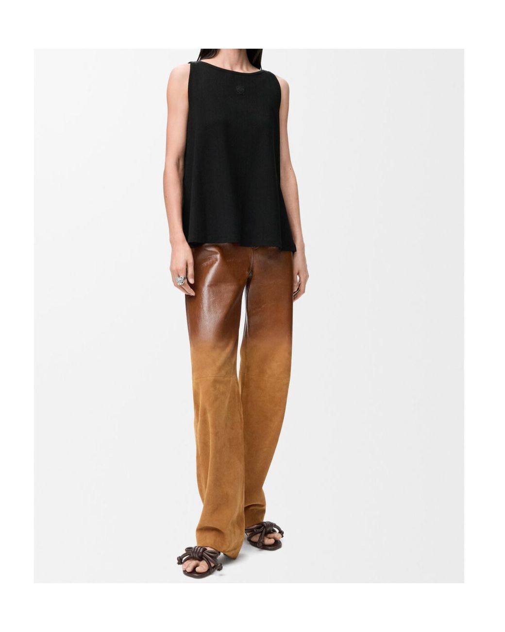 Loewe Black Boat Collar Vest