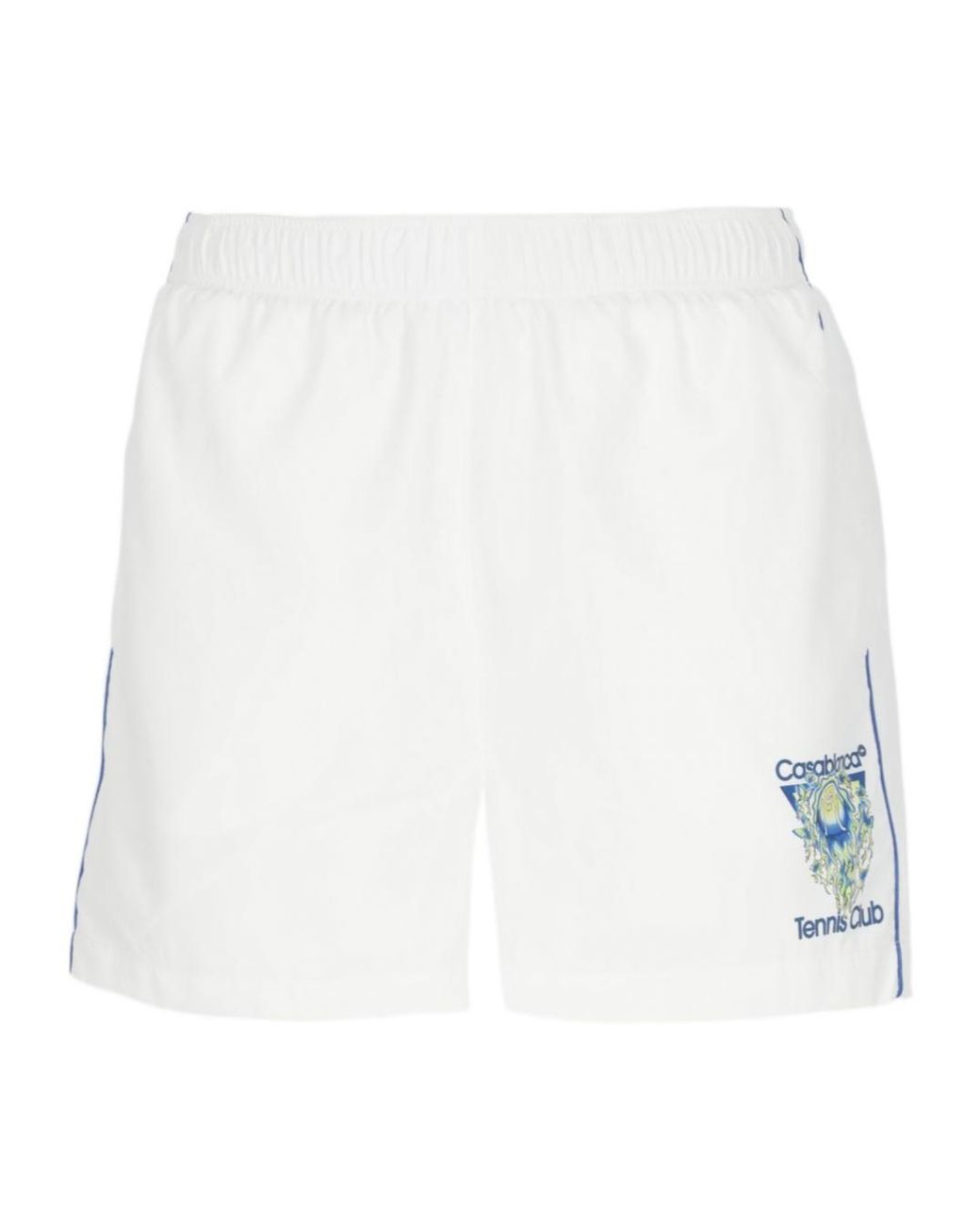 Casablanca White Logo-Printed Shorts for men