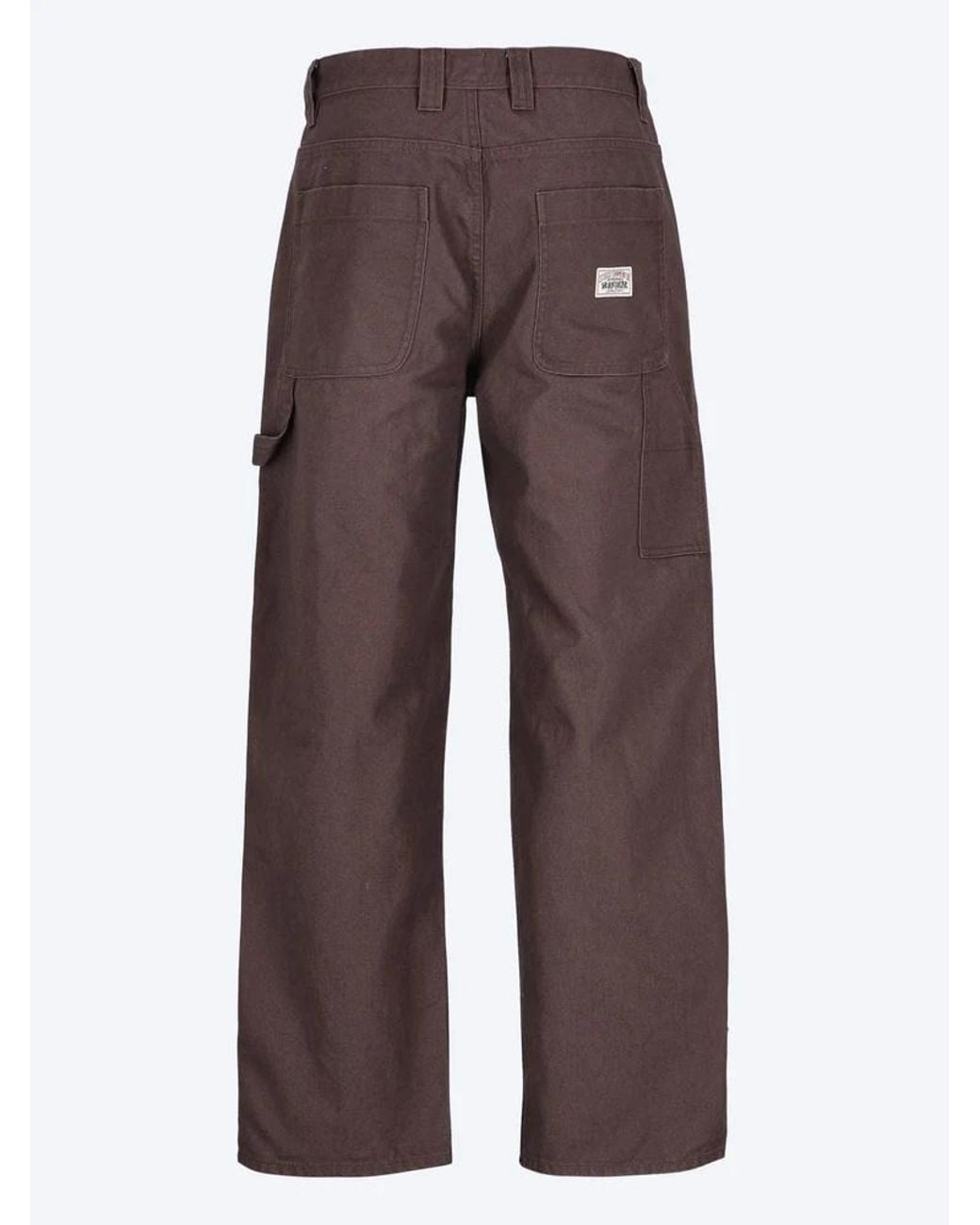 Stussy Brown Stüssy Workwear Utility Pants for men