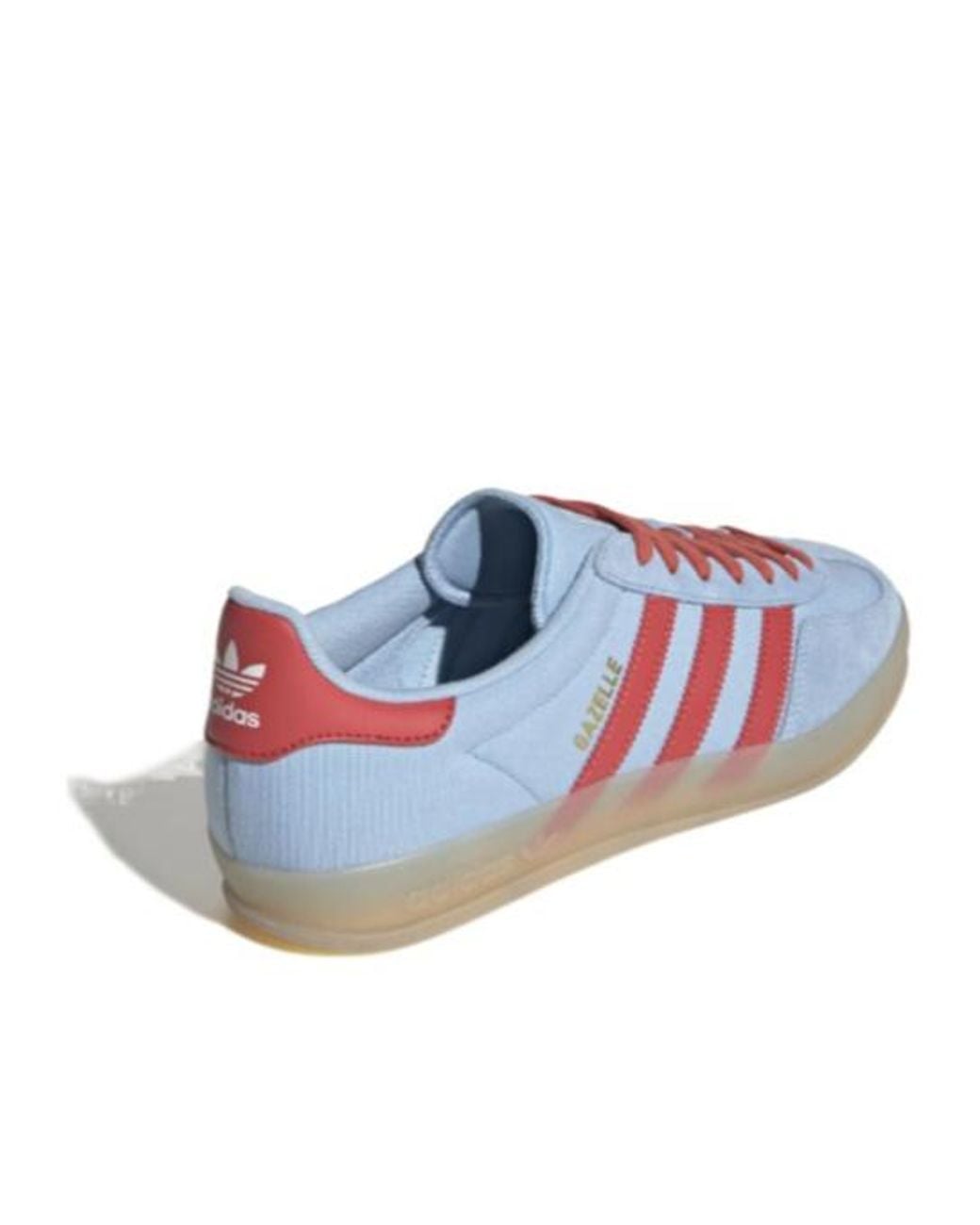 Adidas Originals Blue Gazelle Indoor Lace-Up Sneakers for men