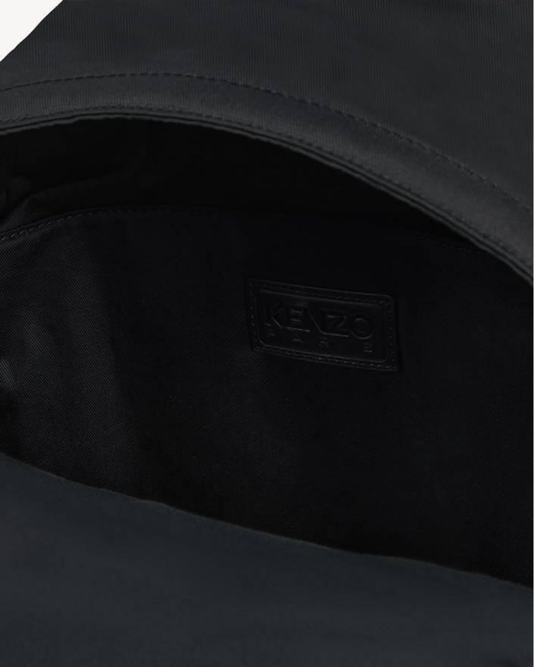 KENZO Black Jumping Tiger Backpack for men
