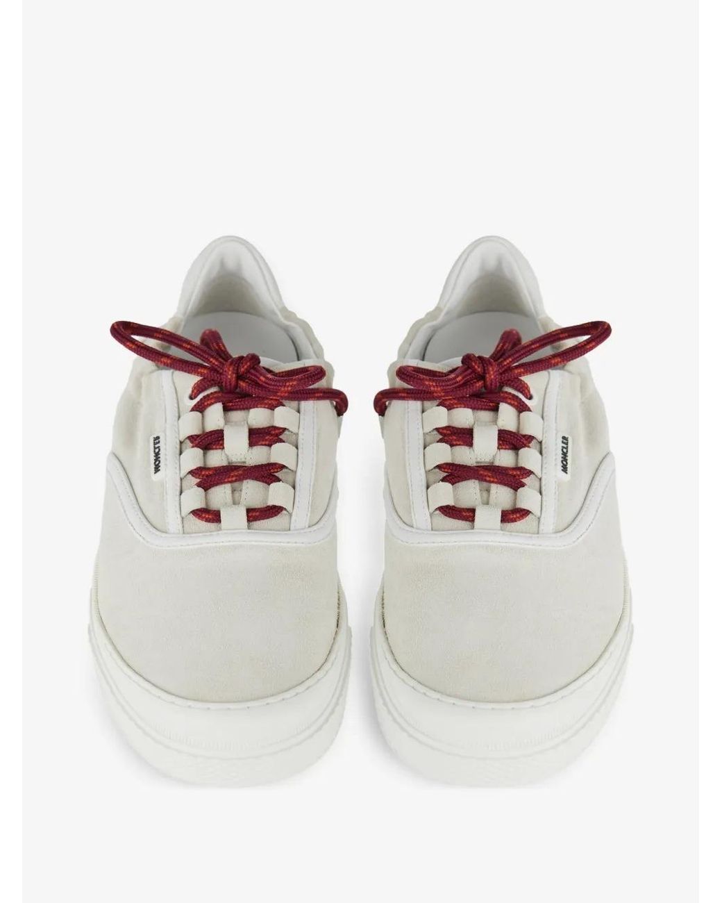 Moncler White Vera Leisure Low-Top Casual Shoes for men