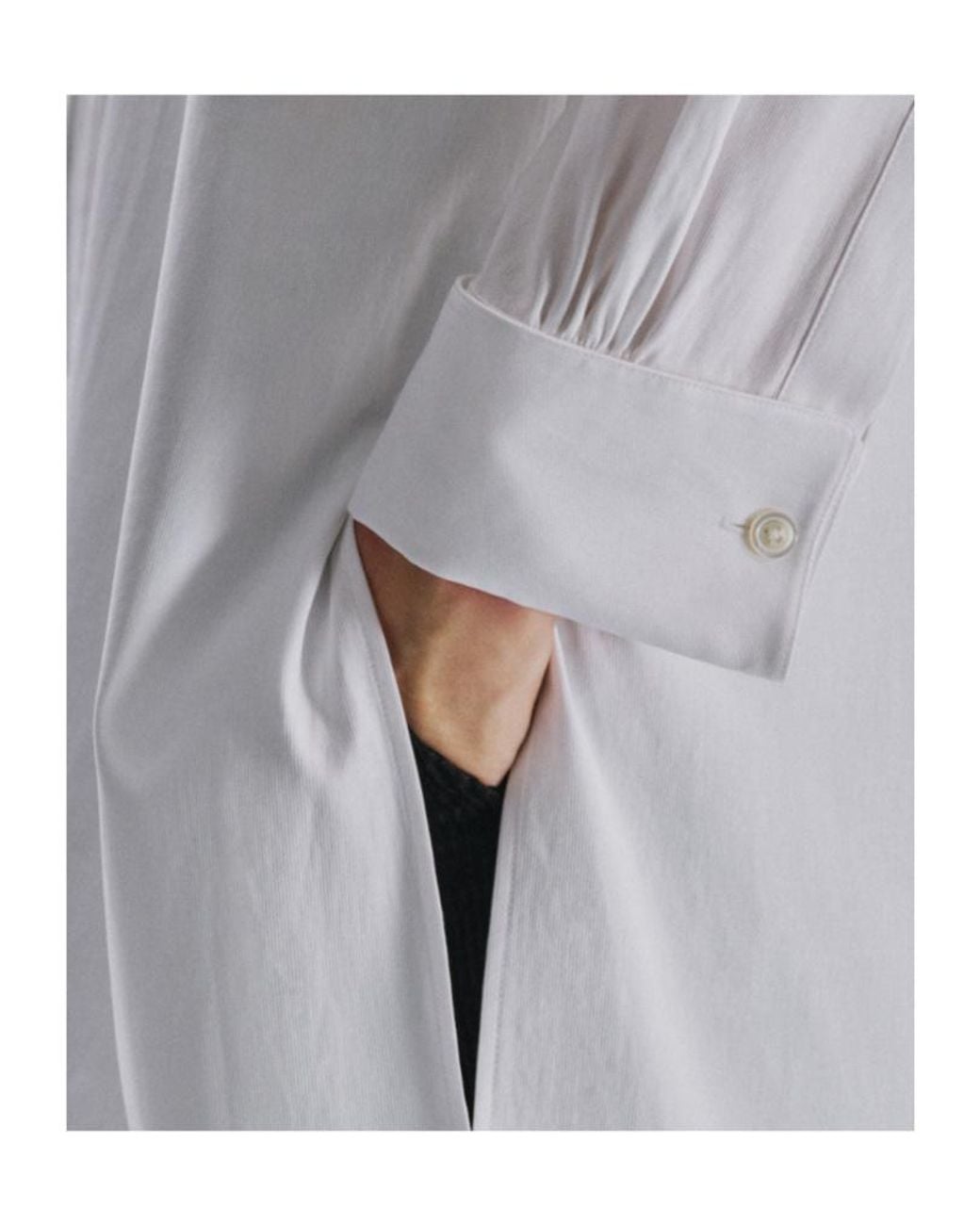 The Row White Clemente Shirt