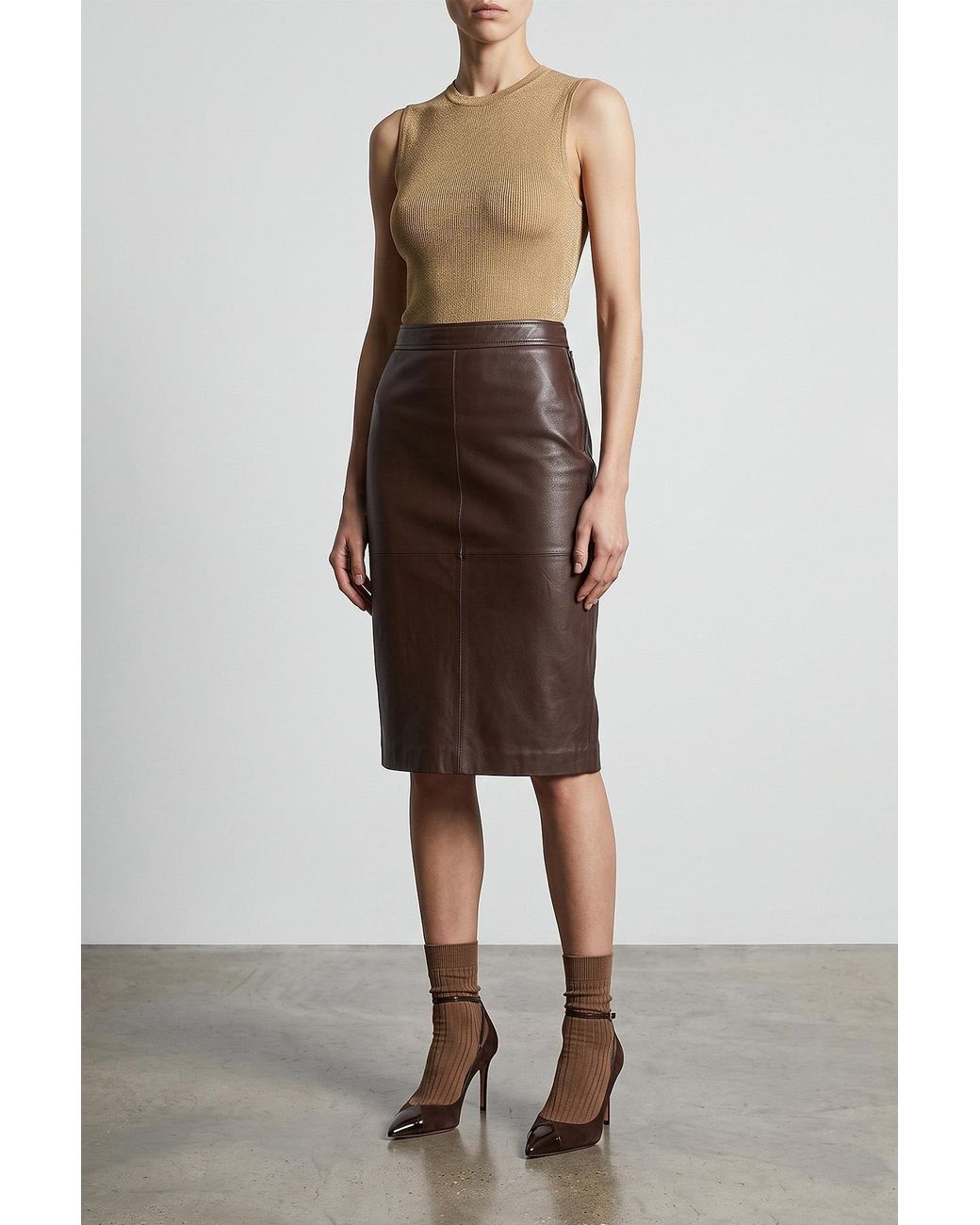 Max Mara Natural Studio Sante Ribbed Knitted Top