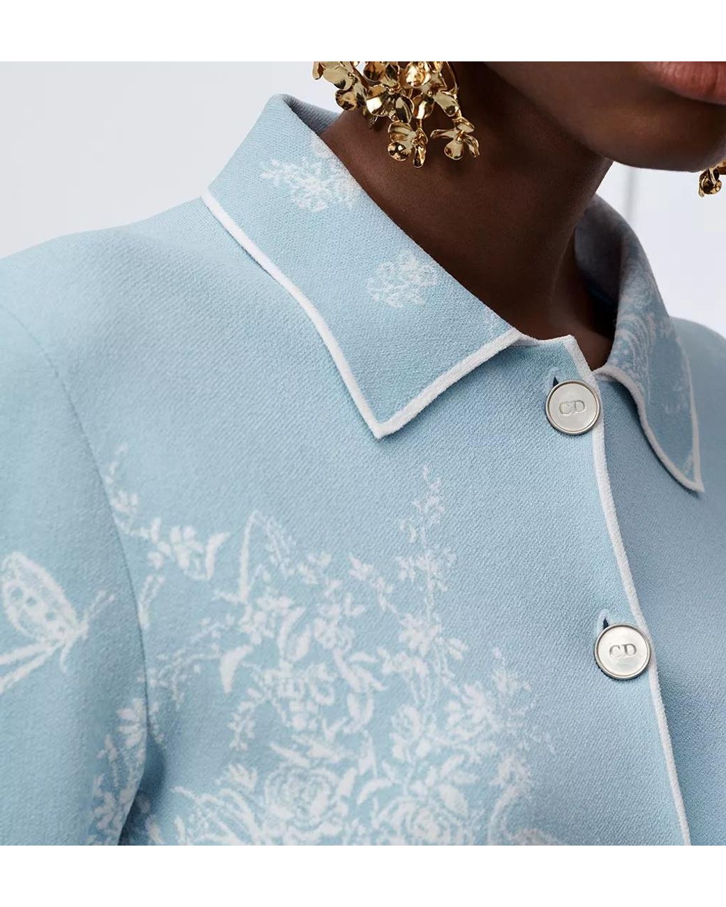 Dior Blue Iviera Jacket