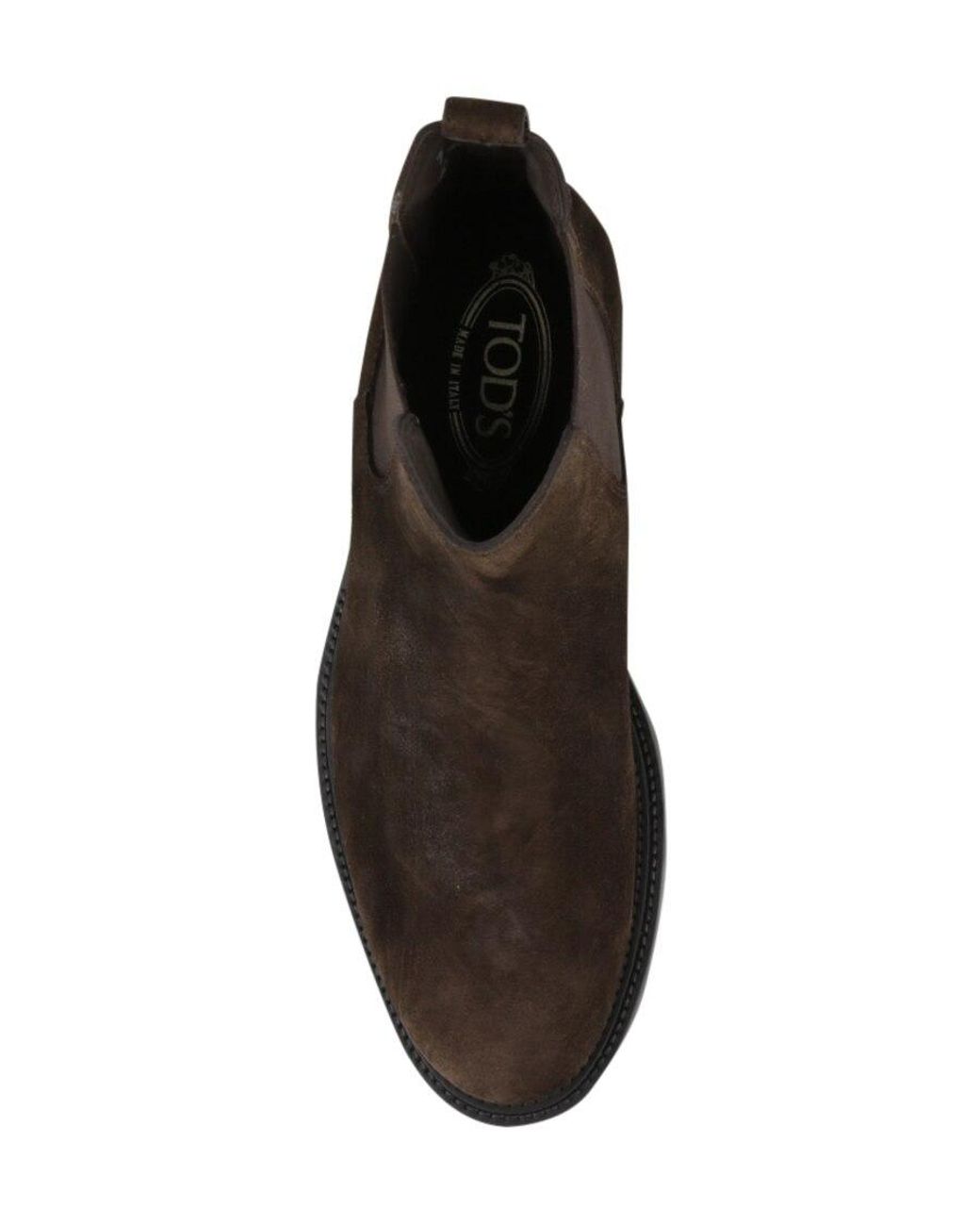 Tod's Brown Luxury Ankle Bootie 62C for men