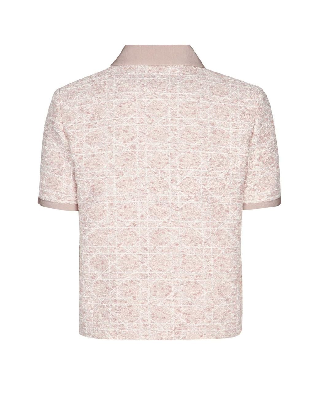Dior Natural Macrocannage Short-Sleeved Jacket
