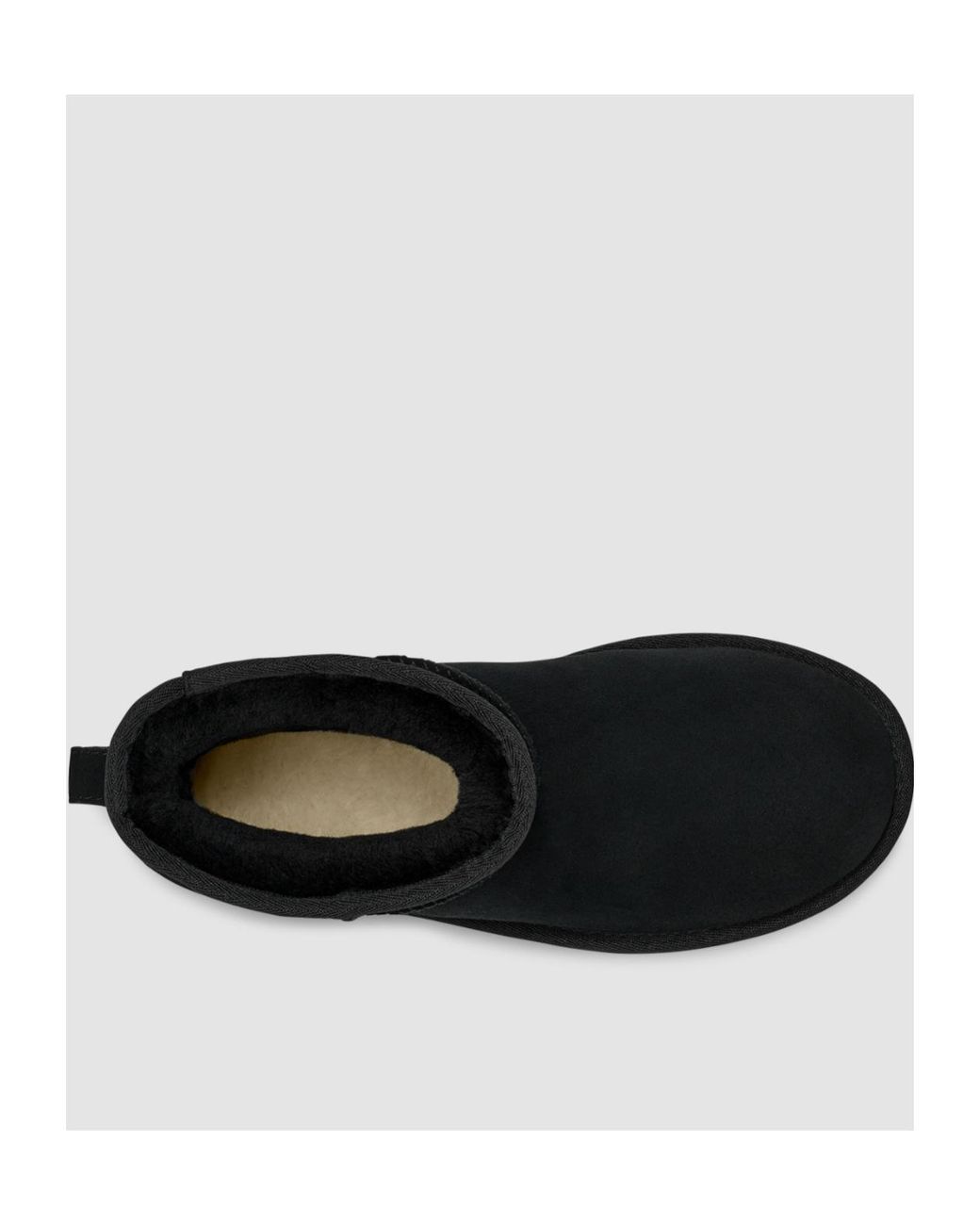 Ugg Black Thick-Soled Short Boots