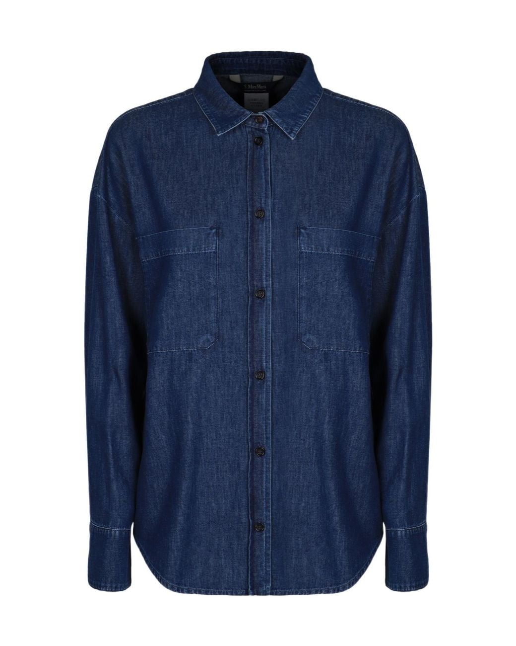 Max Mara Blue Long Sleeve Shirt