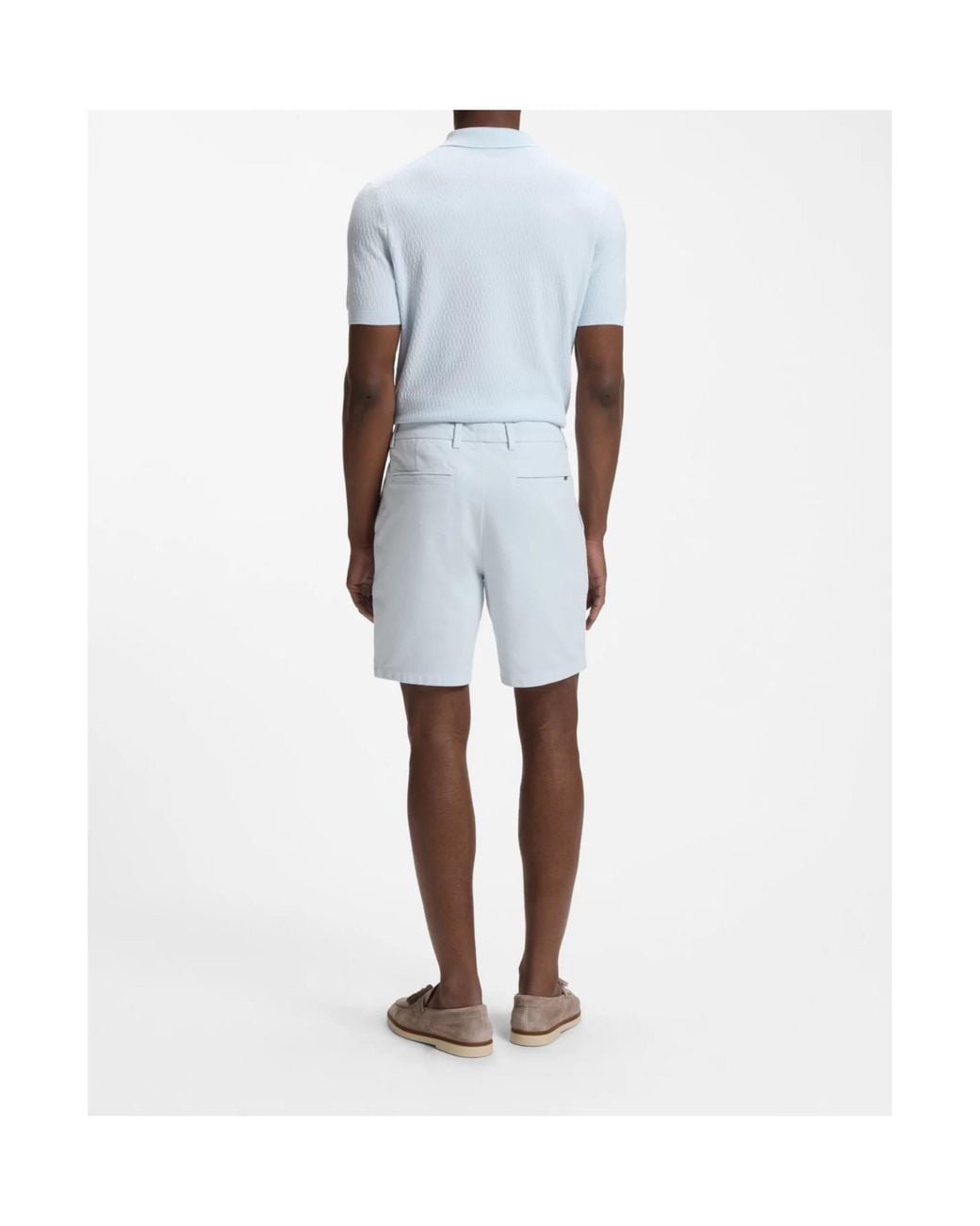 Boss Blue Modern-Fit Shorts for men
