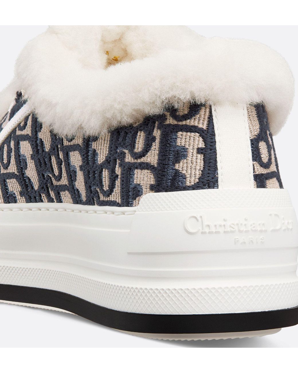 Dior White Low-Top Leisure Sneakers