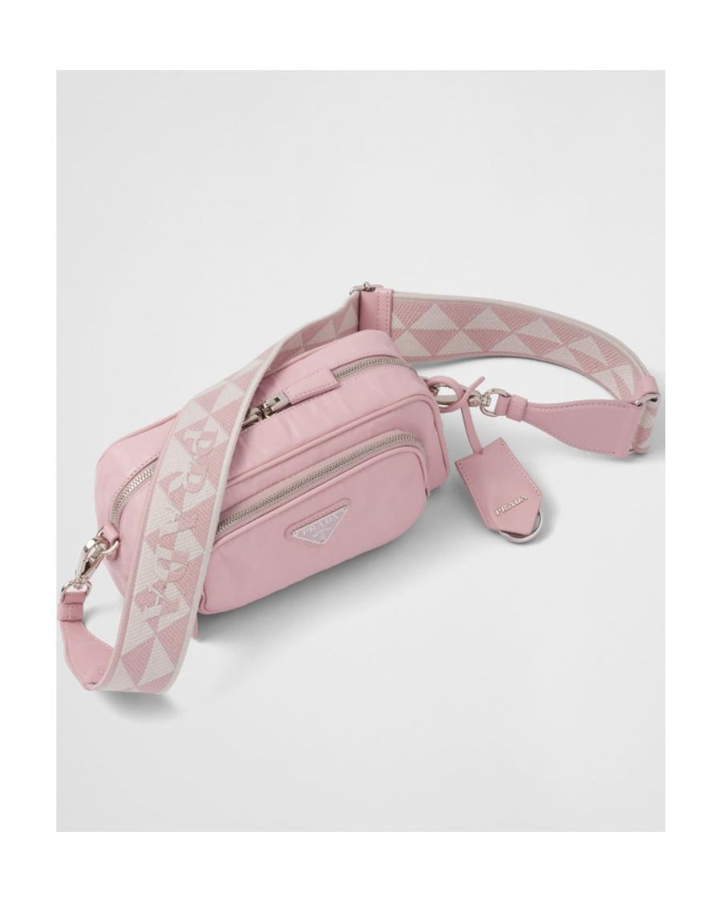 バッグ・カバンその他 PRADA Logo antique nappa crossbody bag Pink Prada Logo Antique Nappa Crossbody Bag Crossbody Bags Pink
