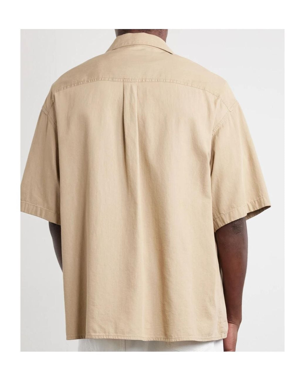 Loewe Natural Short Sleeve Shirt for men